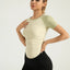 Women's Quick-Dry Compression Fit Yoga Running Tee