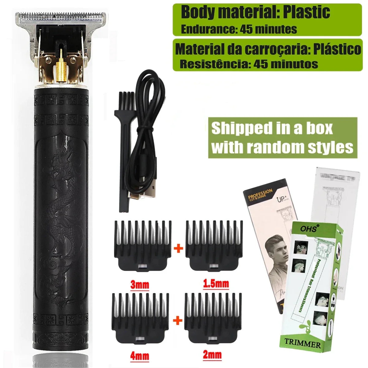 T9 Precision Hair Clipper for Effortless Grooming