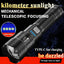 Lampe de poche tactique LED 2000LM - Torche portable rechargeable par USB