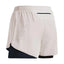 Shorts de course 2 en 1 pour hommes à séchage rapide