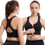 Women's Front Zipper Sports Bra for Active Lifestyles