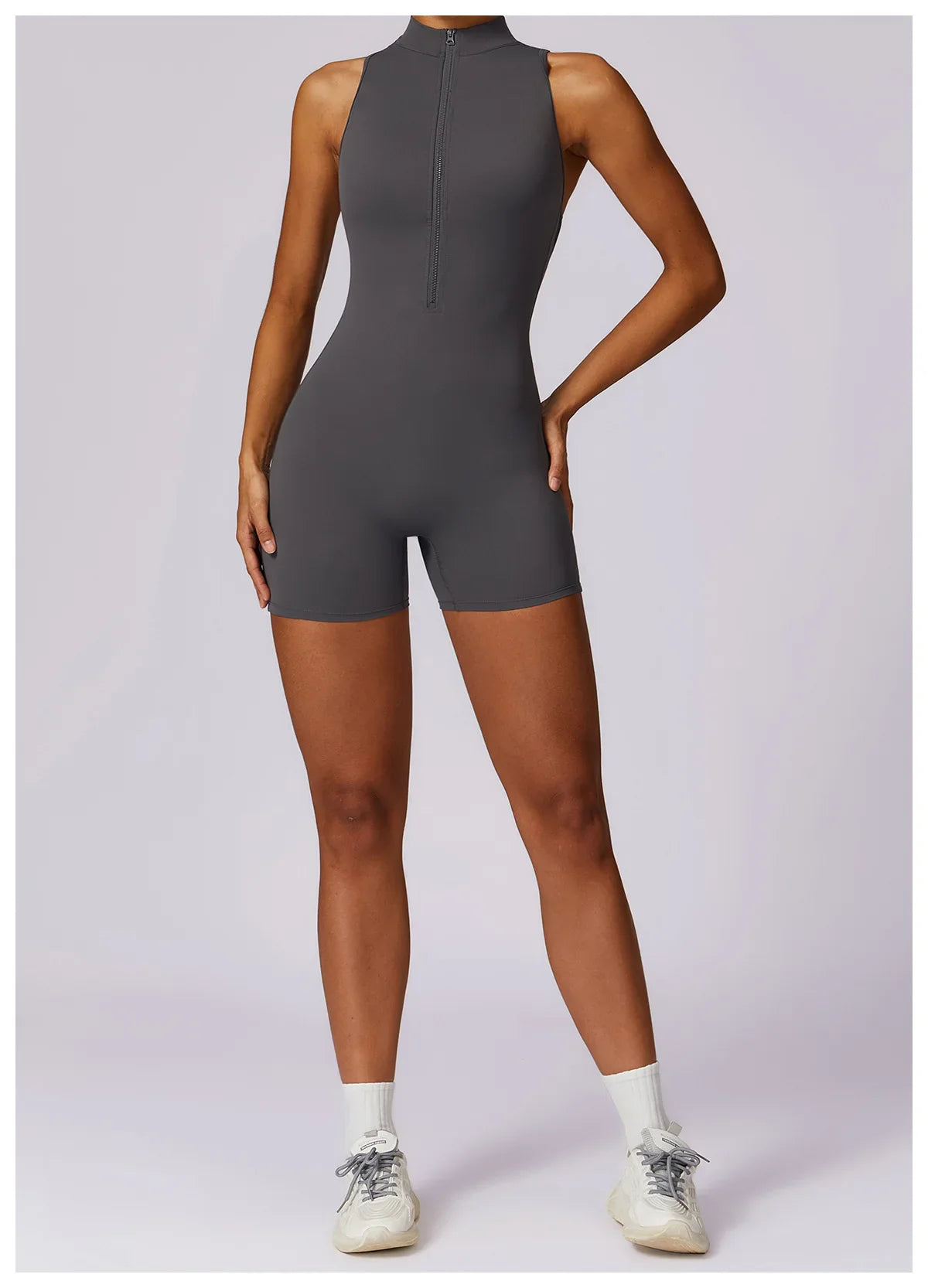 Women’s Sleeveless Slim Jumpsuit for Activewear