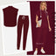 Women's Elastic Scrub Set for Medical Professionals