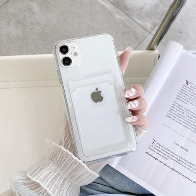 Premium Mini Wallet Card Holder Case for iPhone