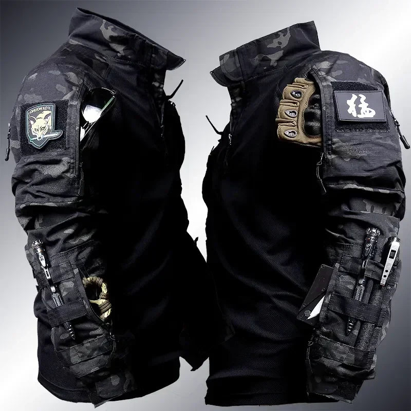 Ensemble de Vêtements Tactiques pour Hommes pour Aventures en Plein Air