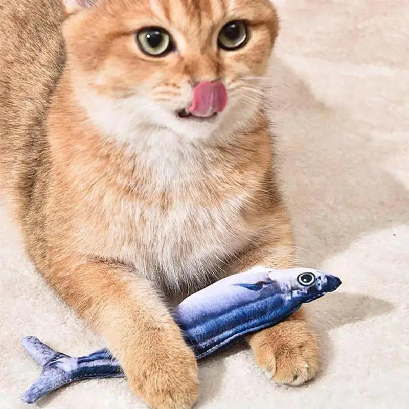 Floppy Fish PlayMate - Interactive Cat Toy