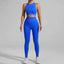 Seamless Ribbed High Waisted Yoga Set