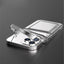 Coque de téléphone transparente antichoc avec double emplacement pour cartes pour iPhone