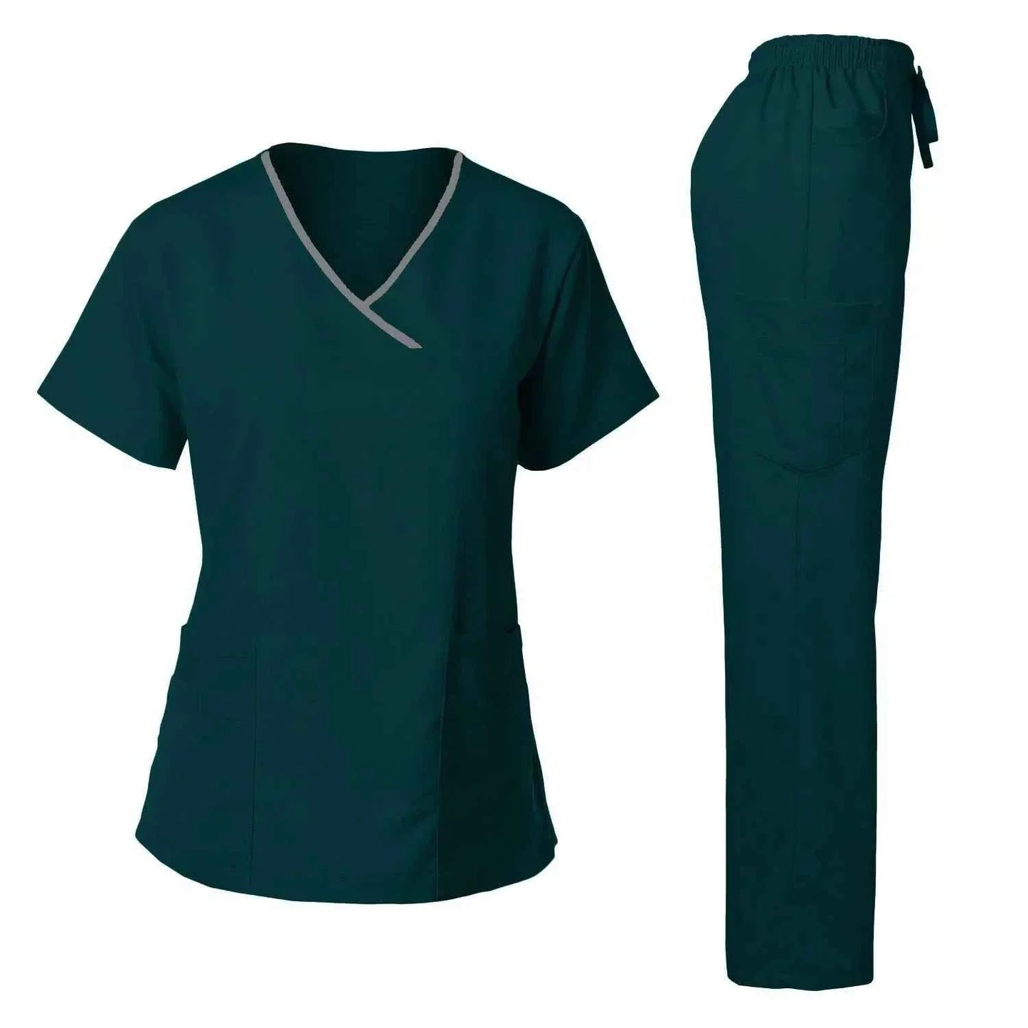 Premium Women's Medical Scrub Uniform Set