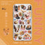 Funda de teléfono linda de gato y perro para modelos de iPhone y Samsung