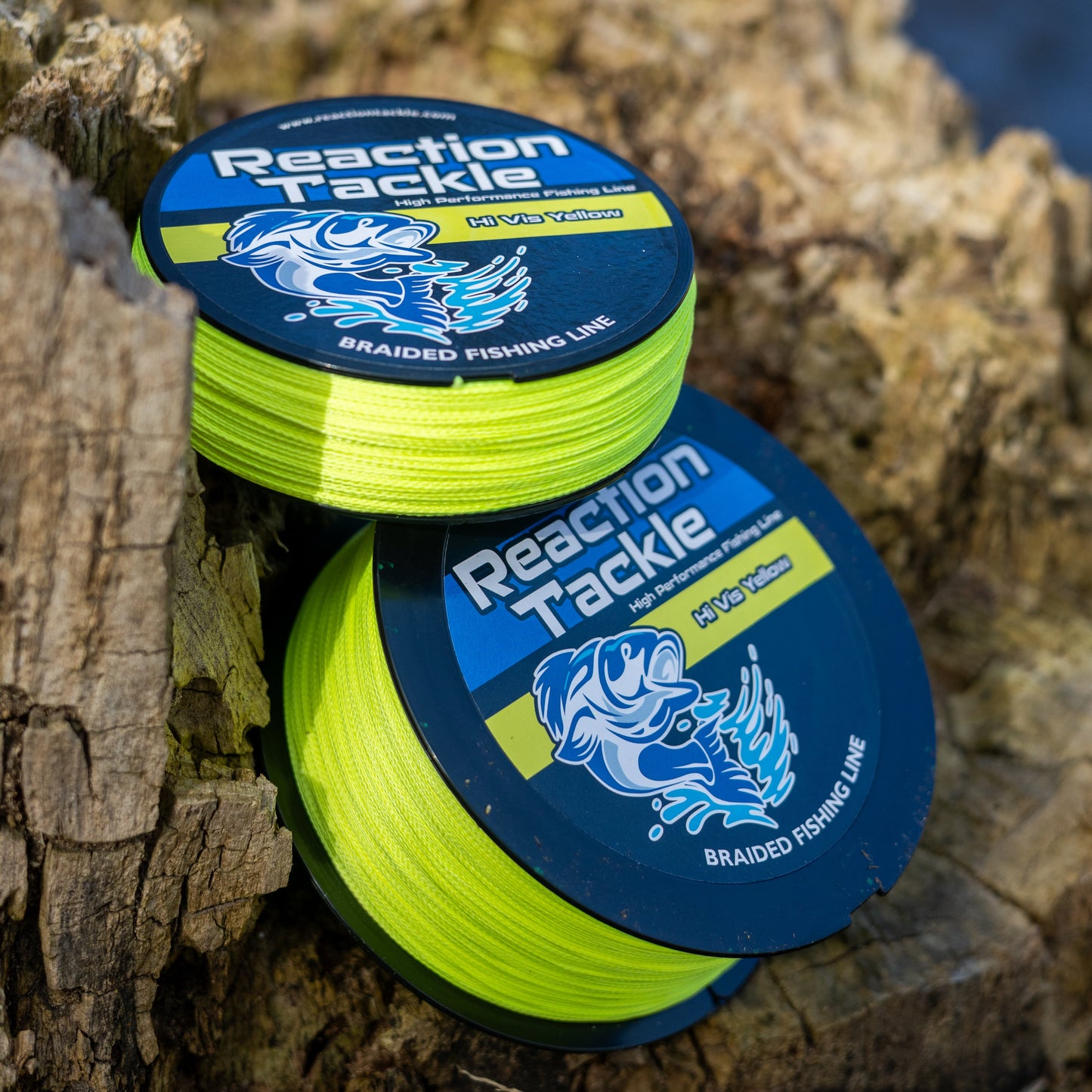 Reaction Tackle High-Visibility Braided Fishing Line