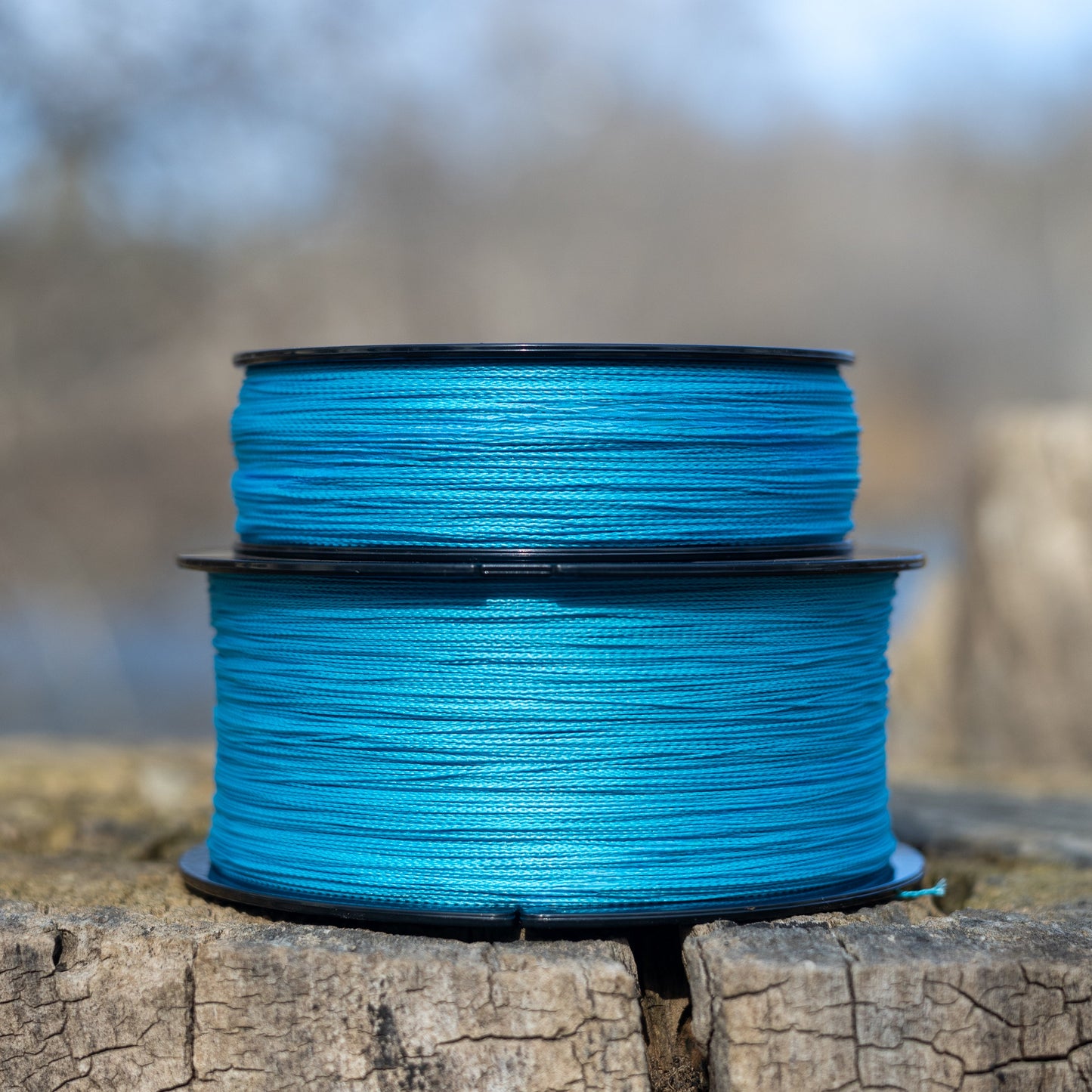 Reaction Tackle Premium Braided Fishing Line - Ocean Blue