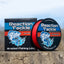 Línea de pesca trenzada premium Reaction Tackle - Rojo resistente a la decoloración
