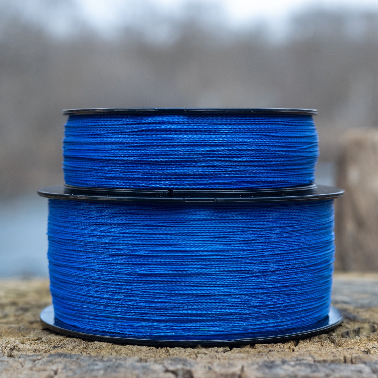 Premium Dark Blue Braided Fishing Line by Reaction Tackle