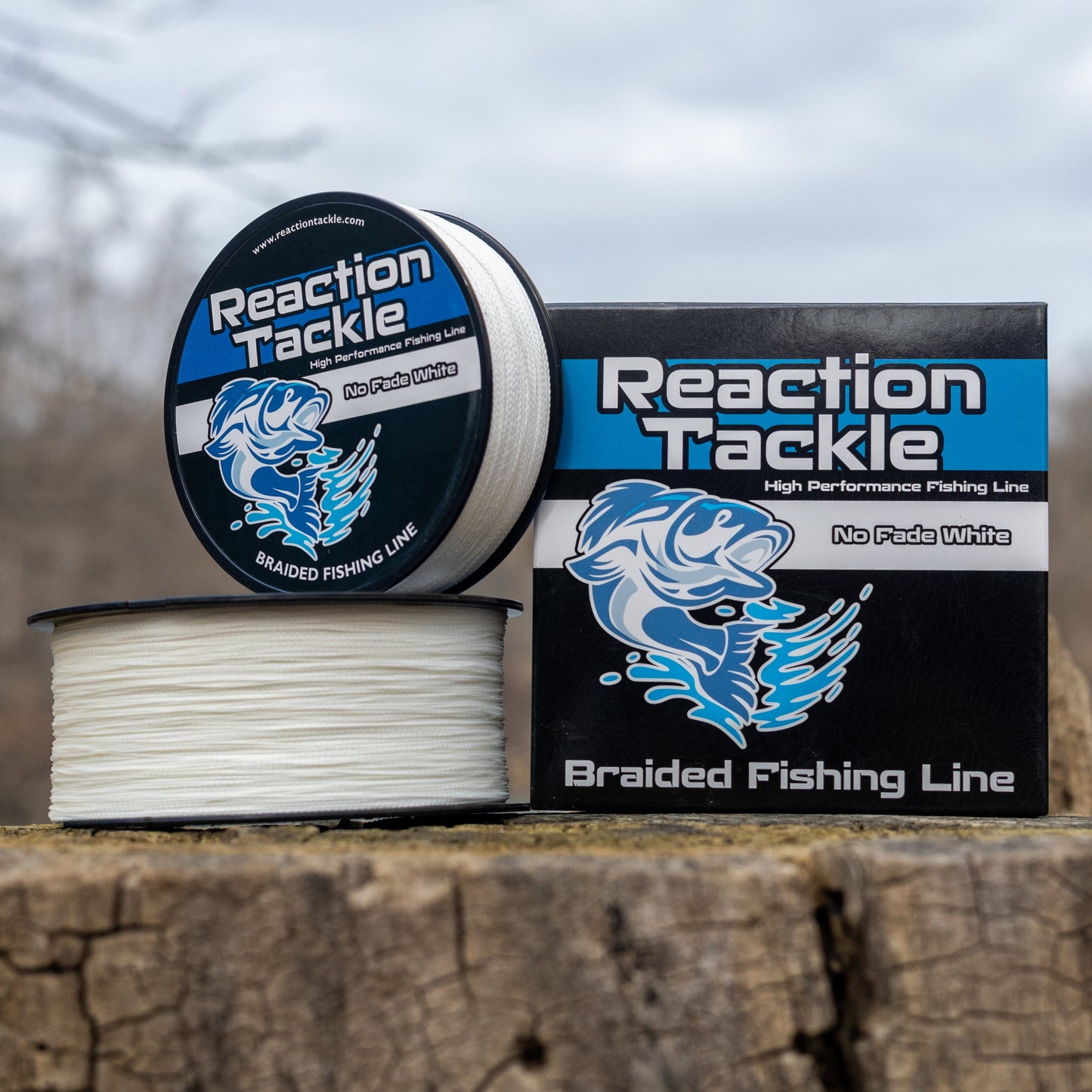 Premium Reaction Tackle Braided Fishing Line - Strength & Sensitivity