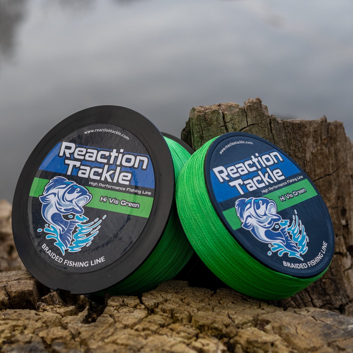 Línea de Pesca Trenzada de Alta Visibilidad Reaction Tackle