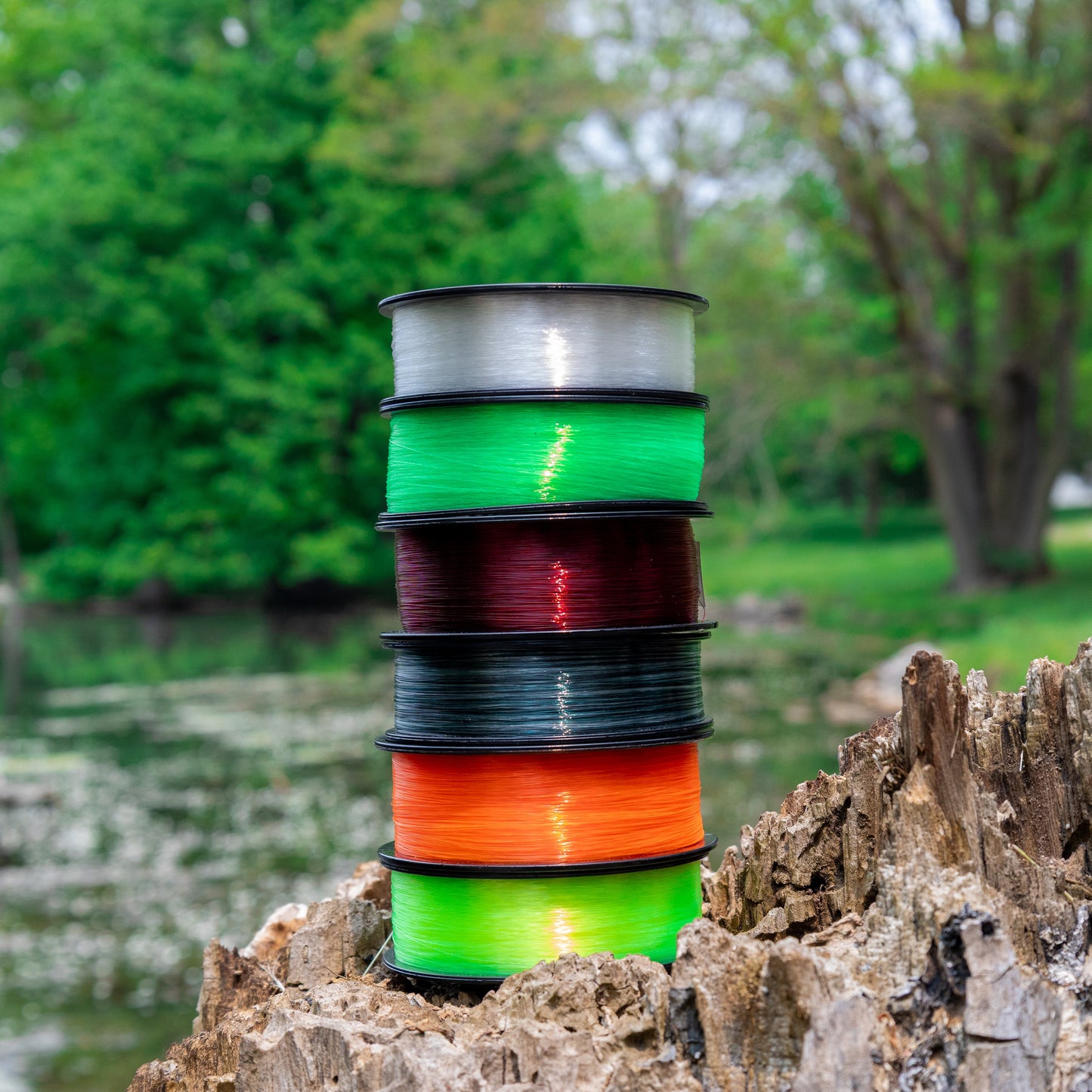 Premium Reaction Tackle Monofilament Fishing Line - Strong & Versatile