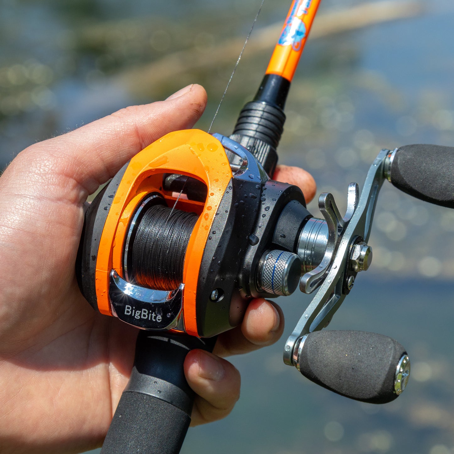 Reaction Tackle Premium Braided Fishing Line - Fade-Resistant Black