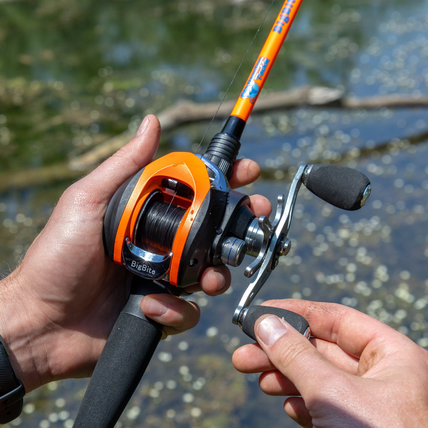 Línea de pesca trenzada Reaction Tackle X8 - Resistente a la decoloración, color negro - 8 hebras
