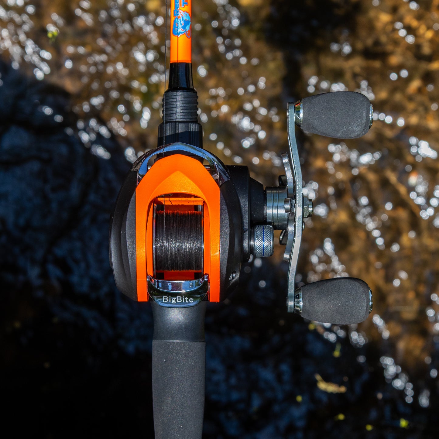 Línea de pesca trenzada Reaction Tackle X8 - Sin decoloración, negra, 8 hebras - NUEVA