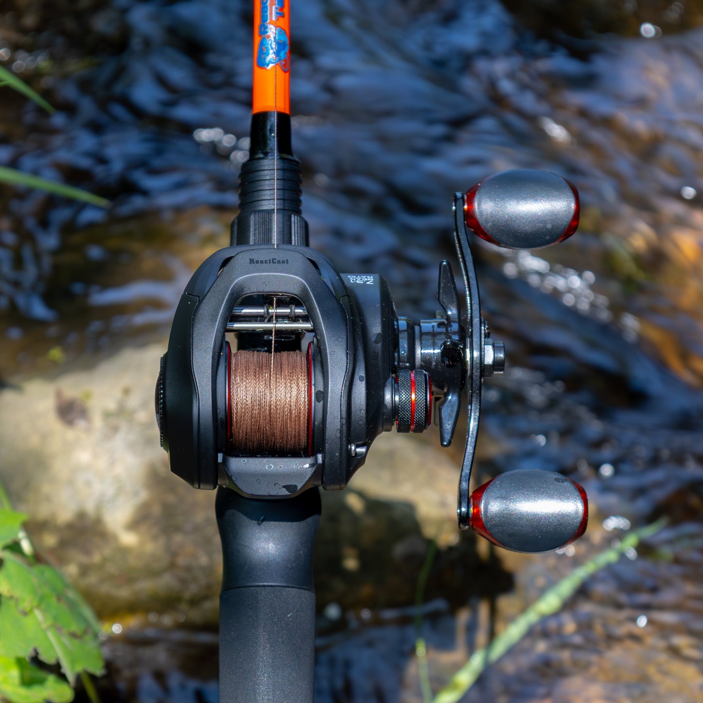 Reaction Tackle Premium Braided Fishing Line - Timber Brown