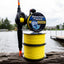 Línea de pesca trenzada amarilla Reaction Tackle NO FADE: máximo rendimiento