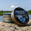 Línea de pesca trenzada Reaction Tackle X8 camuflaje verde - 8 hebras