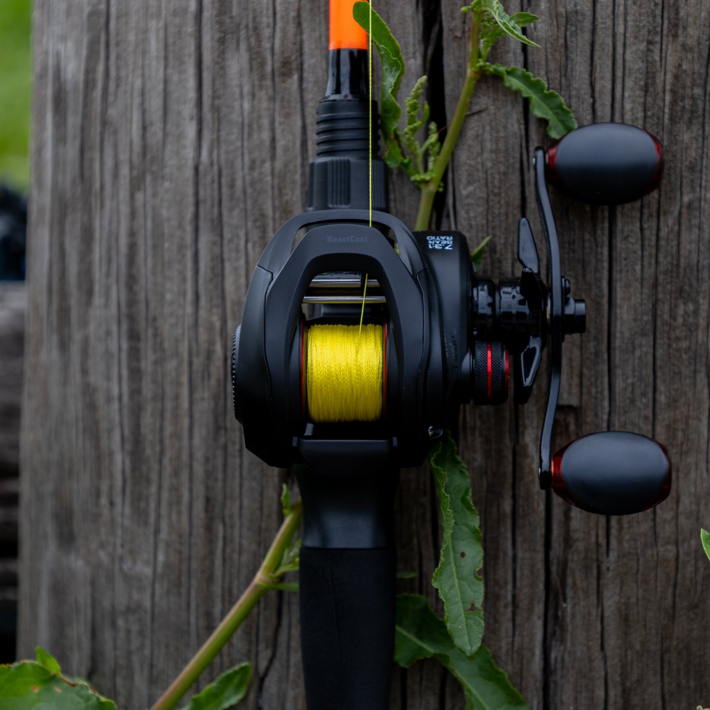 Línea de pesca trenzada amarilla Reaction Tackle NO FADE: máximo rendimiento