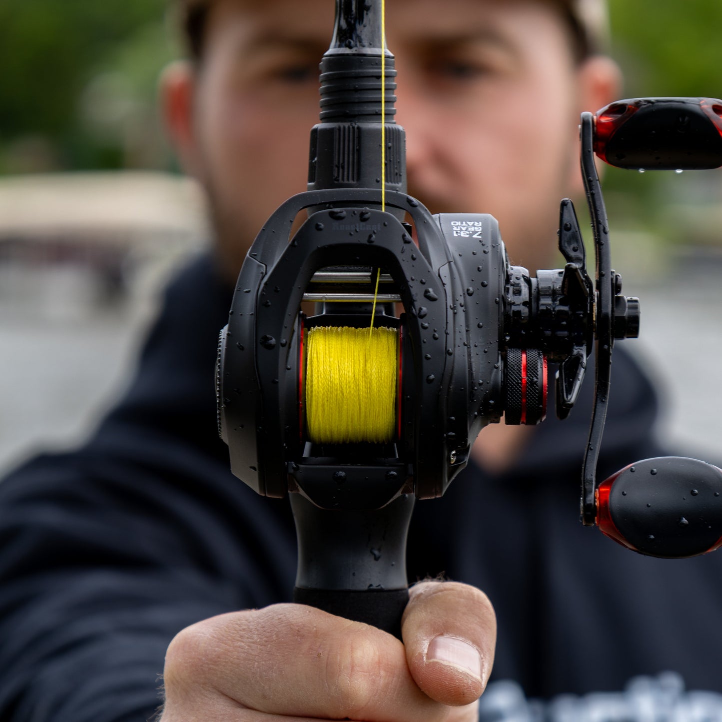 Línea de pesca trenzada Reaction Tackle - Sin decoloración, amarilla - NUEVA