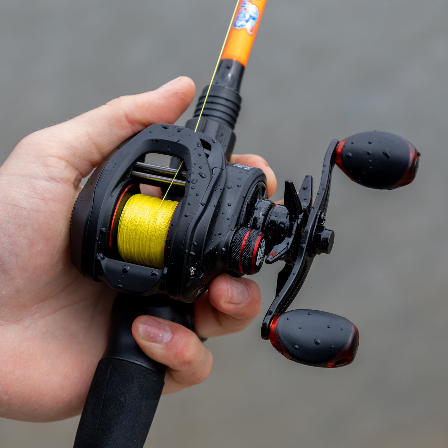 Línea de pesca trenzada amarilla Reaction Tackle NO FADE: máximo rendimiento