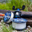 Ligne de pêche tressée premium Reaction Tackle X8 - Blanche résistante à la décoloration - 8 brins