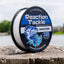 Ligne de pêche tressée premium Reaction Tackle X8 - Blanche résistante à la décoloration - 8 brins
