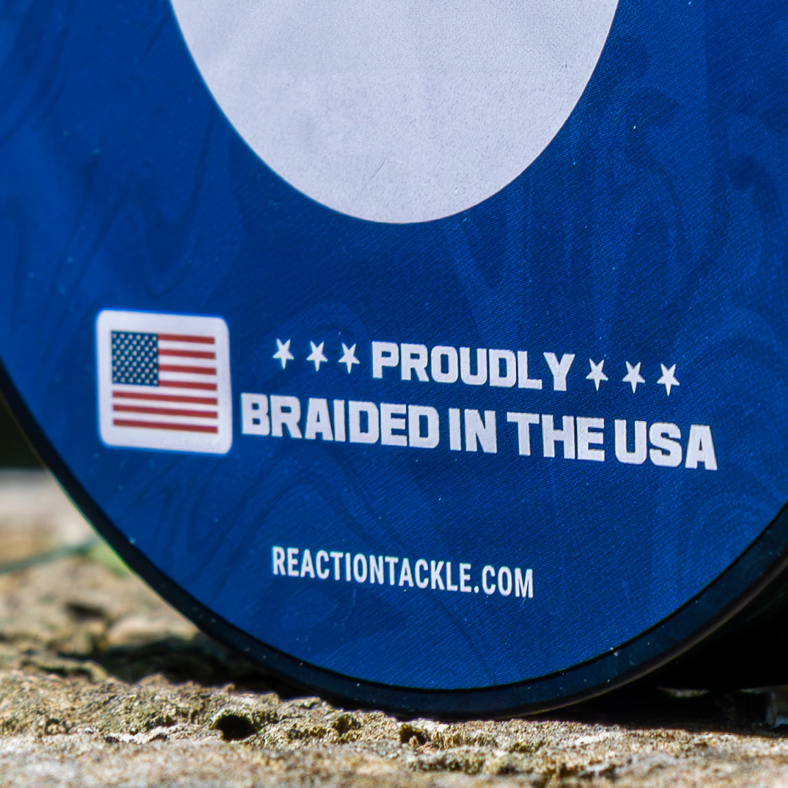 Premium USA-Made Braided Fishing Line - 5X Strength