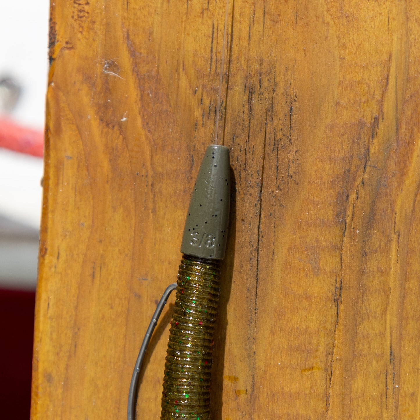 Premium Reaction Tackle Lead Worm Weights - 25 Pack