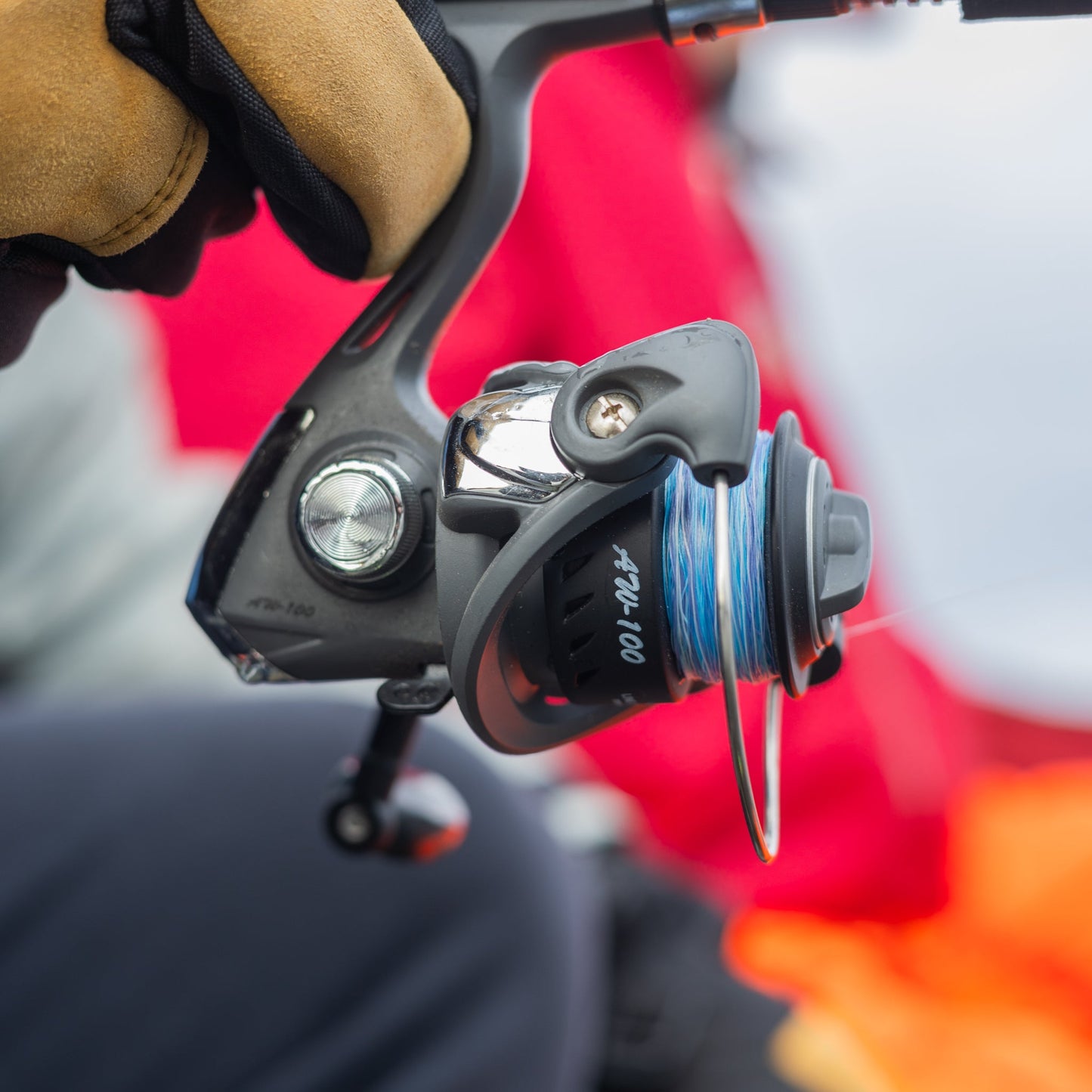 Línea trenzada para pesca en hielo Reaction Tackle - 8 hebras