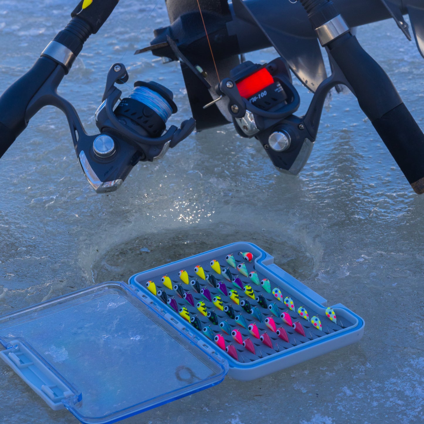 Premium Tungsten Ice Fishing Jigs for All Species