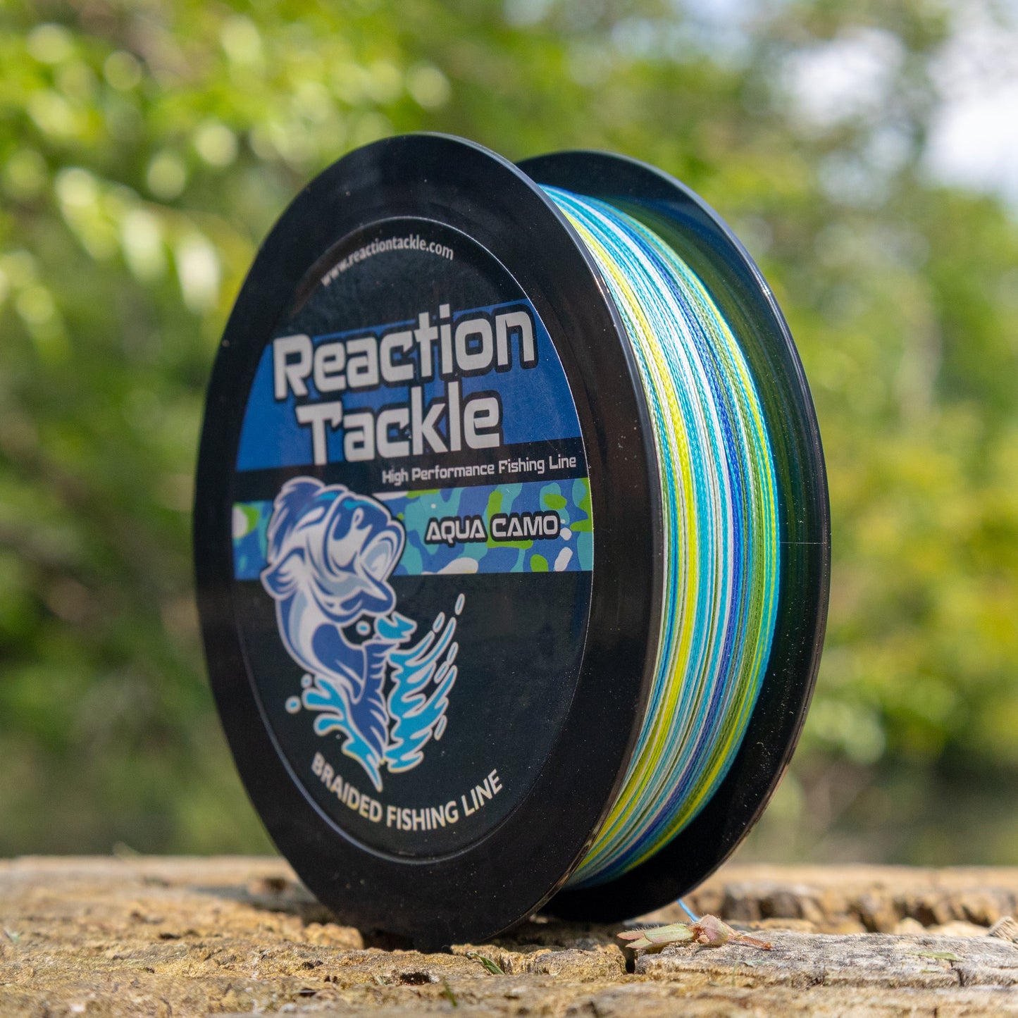 Ligne de pêche tressée Aqua Camo - Résistance et sensibilité ultimes