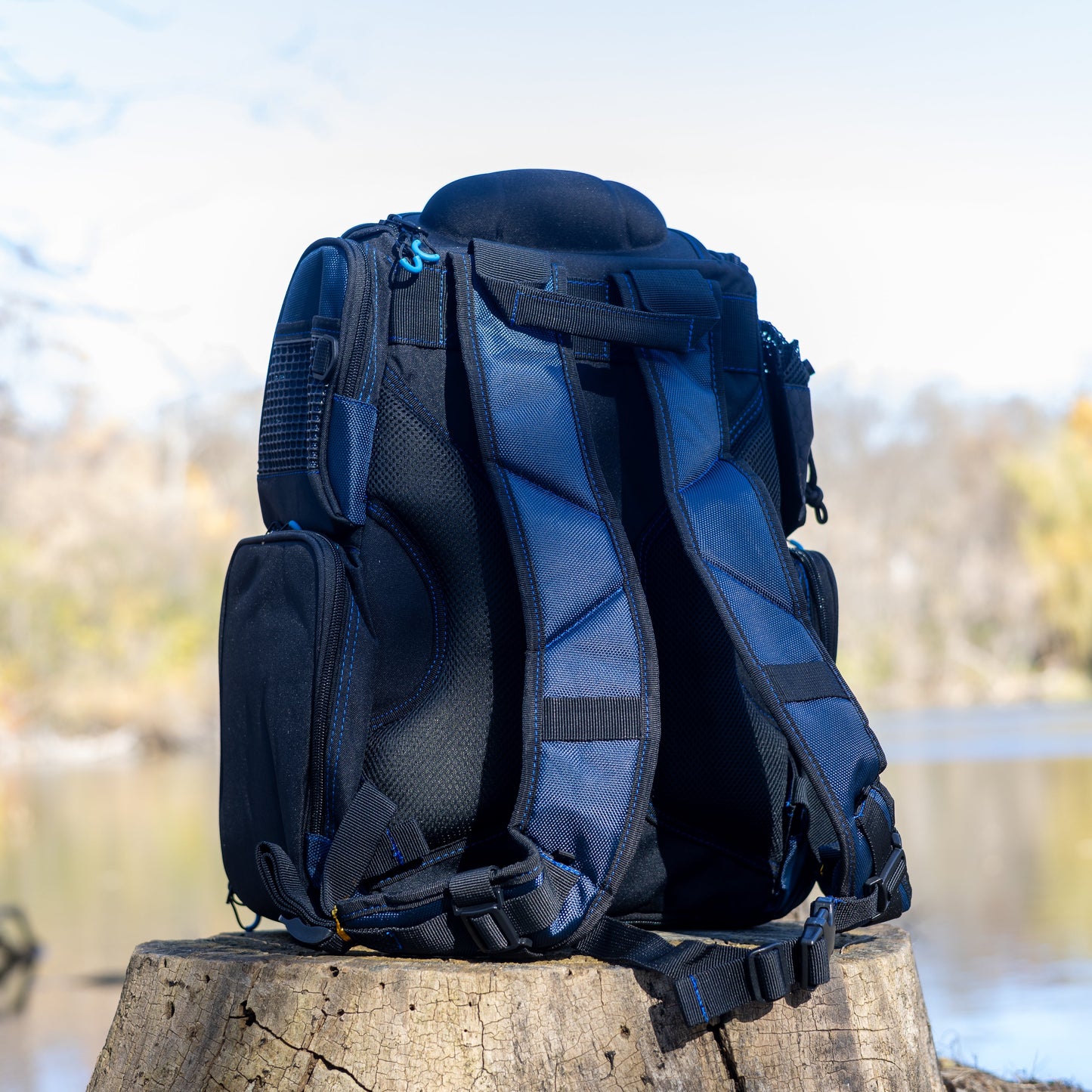 Reaction Tackle Premium Fishing Backpack with 4 Trays Included - Korvel