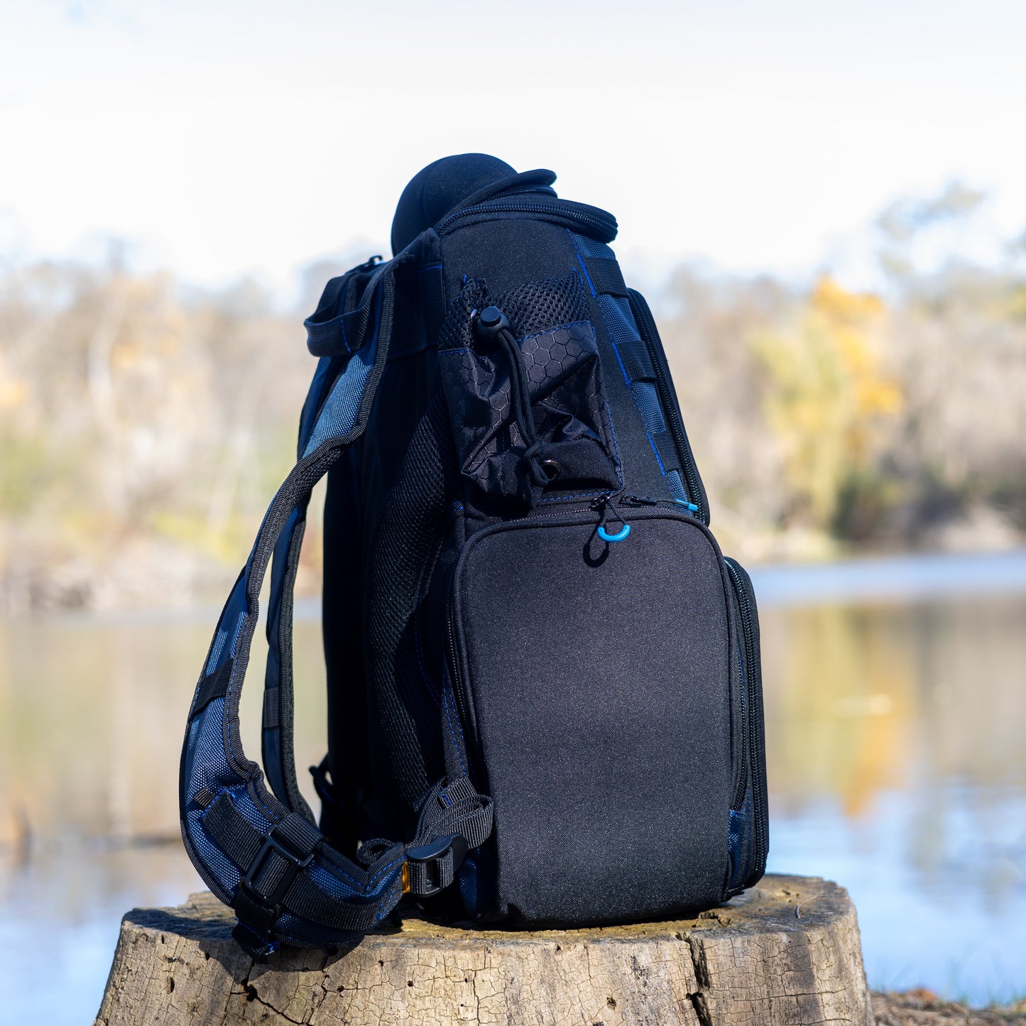 Reaction Tackle Premium Fishing Backpack with 4 Trays Included - Korvel