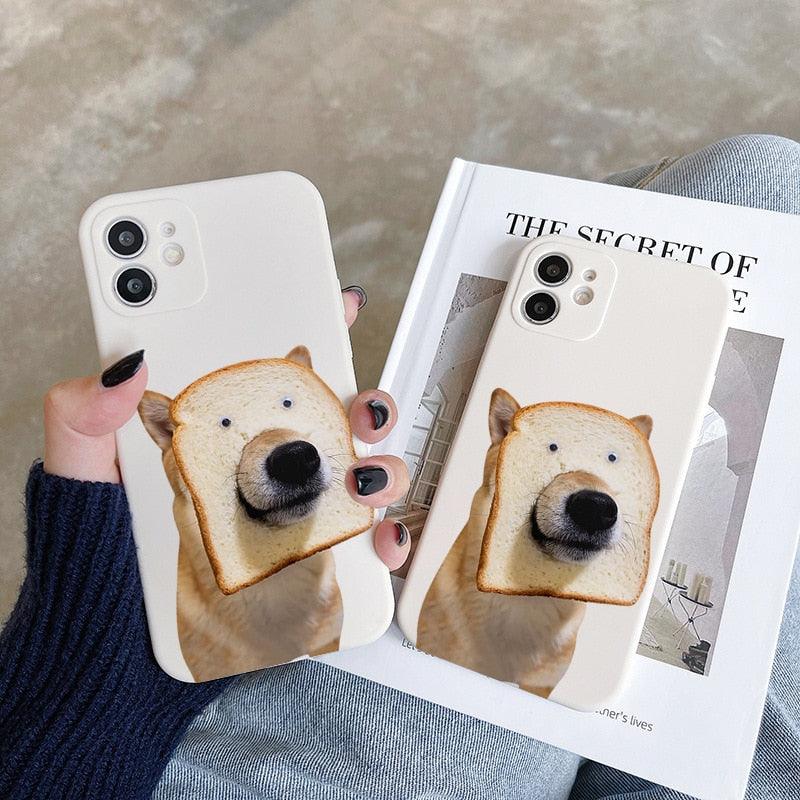 Cute Puppy Phone Case for iPhone - Shockproof Silicone Cover