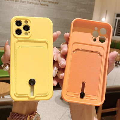 Premium Silicone Phone Case for iPhone 11, 12, 13 - Minimalist Design