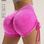 Shorts de yoga pour femmes MatteFit Peach Lift style euro