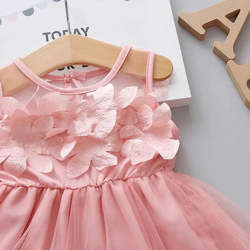 Vestido de Fiesta de Hada Floral para Niña