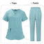 Premium Spandex Scrub Uniform Set - Top & Pants