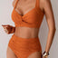 Black Elegance Push-Up Cross Bikini Set