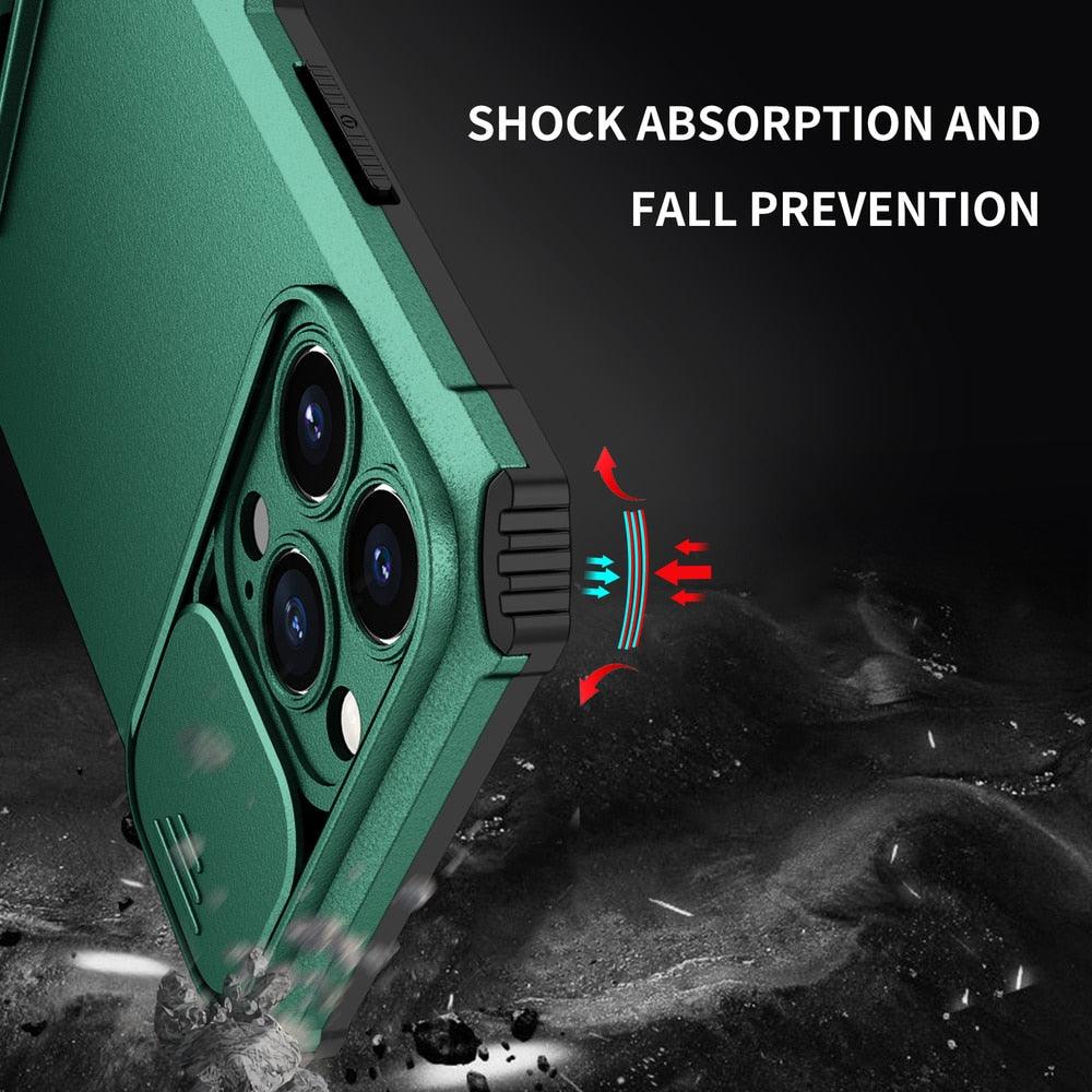 Premium Heavy Duty Shockproof iPhone 13 Pro Case with Camera Protection