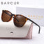 Lunettes de soleil rondes roses BARCUR pour femmes