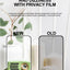 Full Cover Ceramics Privacy Glass Screen Protector for iPhone