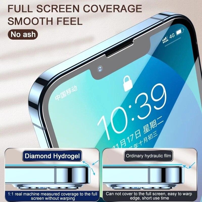 Protecteurs d'écran en hydrogel premium pour modèles d'iPhone