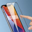 Protecteur d'écran en verre trempé 9D Full Cover pour iPhone